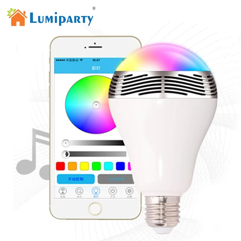 lumiparty wireless bluetooth rgb speakers led light bulb color changing ls with lumiparty wireless bluetooth rgb speakers led light bulb color changing ls with