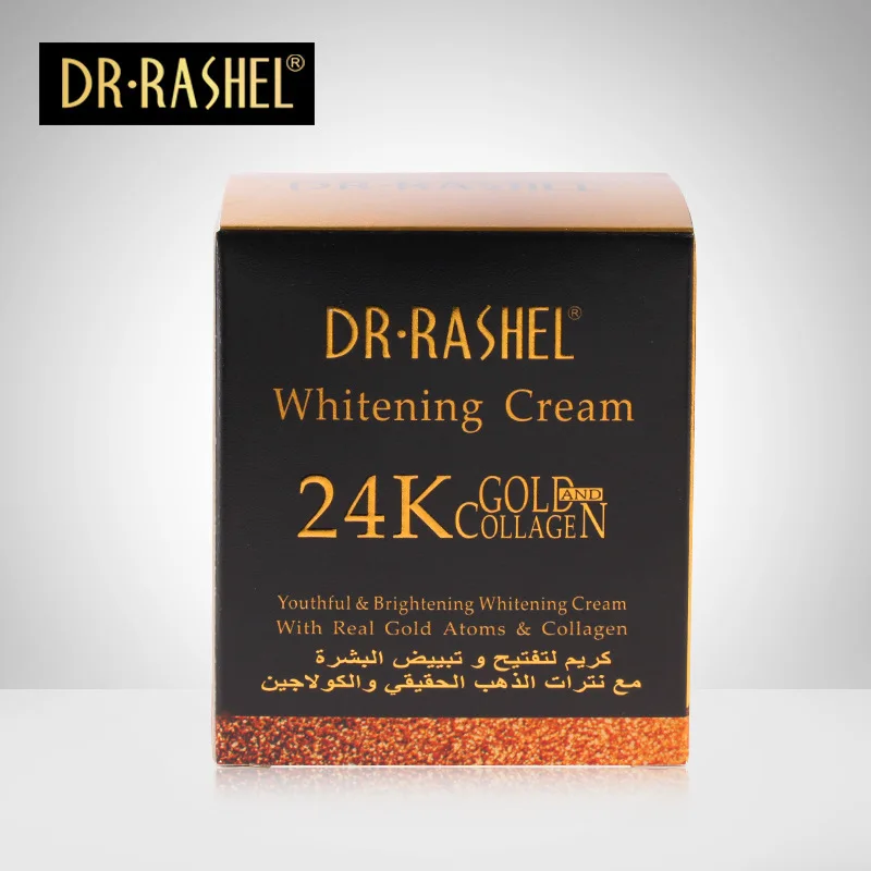DR.RASHEL 24K золотой отбеливающий крем с коллагеном дневной Увлажняющий Крем