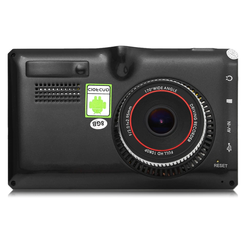 

508 5 Inch Android 4.4 Car GPS Navigation Car Tablet GPS 170 Degree Wide Angle 1080P DVR Recorder WiFi / 3G FM Transmitter
