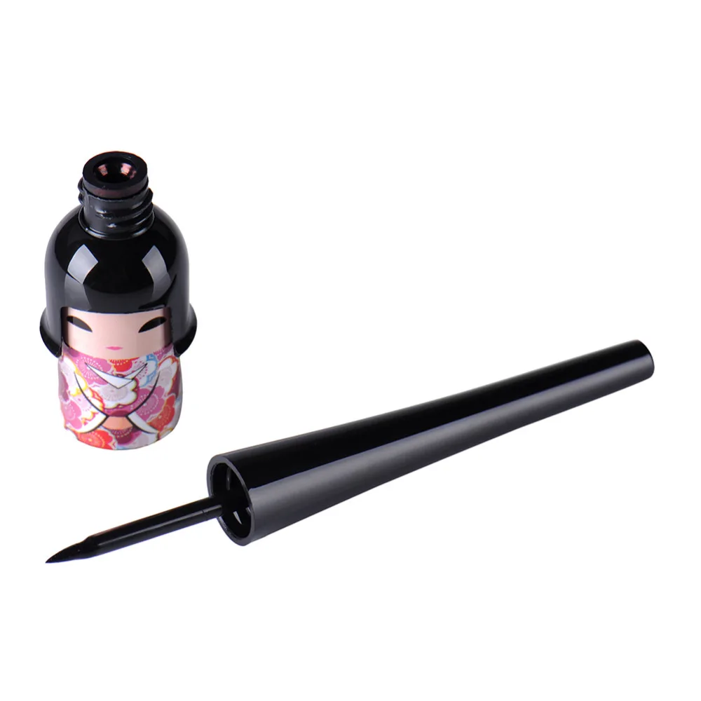 Кукла бутылку косметика Водонепроницаемый жидкости Подводка для глаз Eye Liner Pen