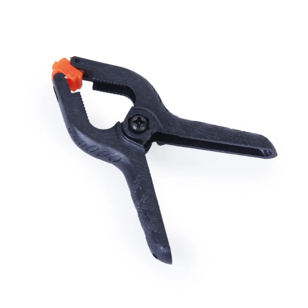 Plastic Photo Background Clamps Clip For Clipping Paper Canvas Muslin Backdrops Pack Of 10PCS Black