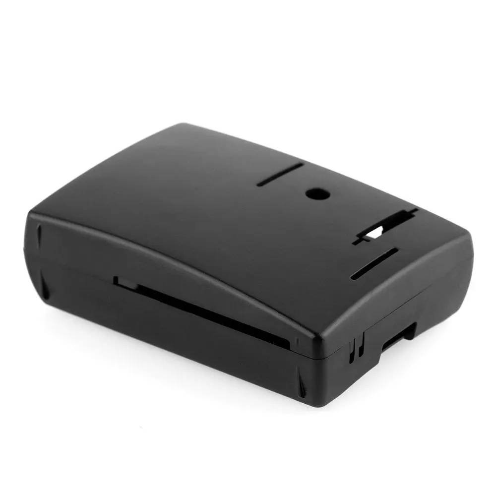 Чехол для Raspberry Pi3 Model B + ABS защитный чехол совместимый с Pi 3 2 черный прозрачный