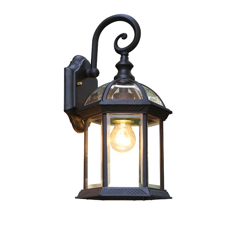 Outdoor Wall Lights Antique Waterproof Balcony Courtyard Lamp Villa Door Outdoor Lighting Exterior Wall Lamps pwwqmm 10pcs c35 7w led light bulb milky white lampshade edison retro candelabra filament antique cold warm led lamp ac220v