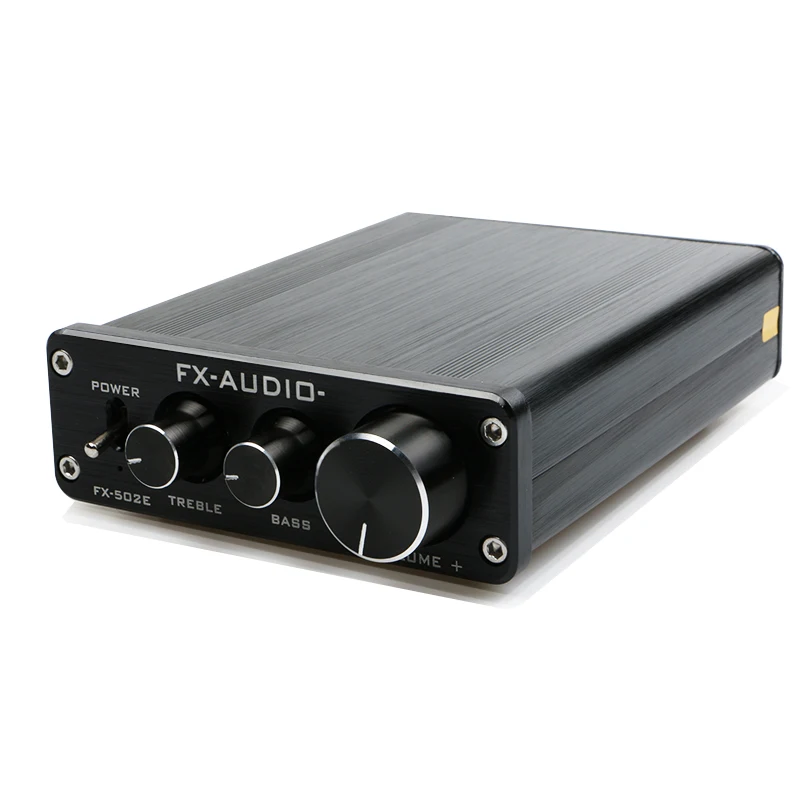 FX-Audio FX502E HiFi 2 0 TDA7498L LM1036 настольный компьютер Динамик высокое Мощность чистый
