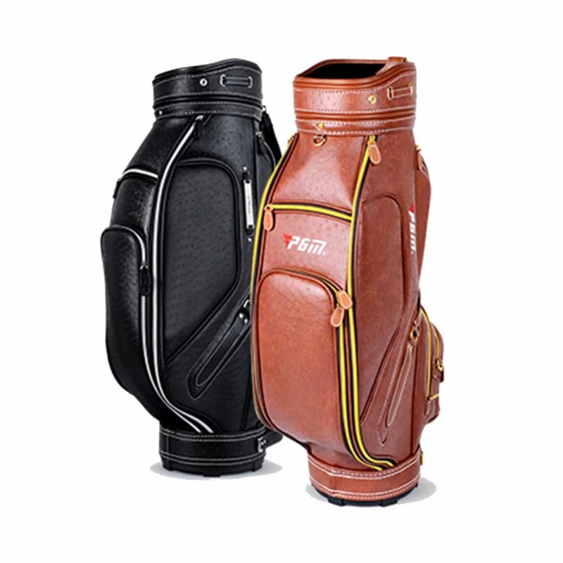 Pgm сумка для гольфа из искусственной кожи для мужчин, стандартная водонепроницаемая сумка для гольфа, сумка для тренировок, многофункциональная сумка для гольфа ts D0083