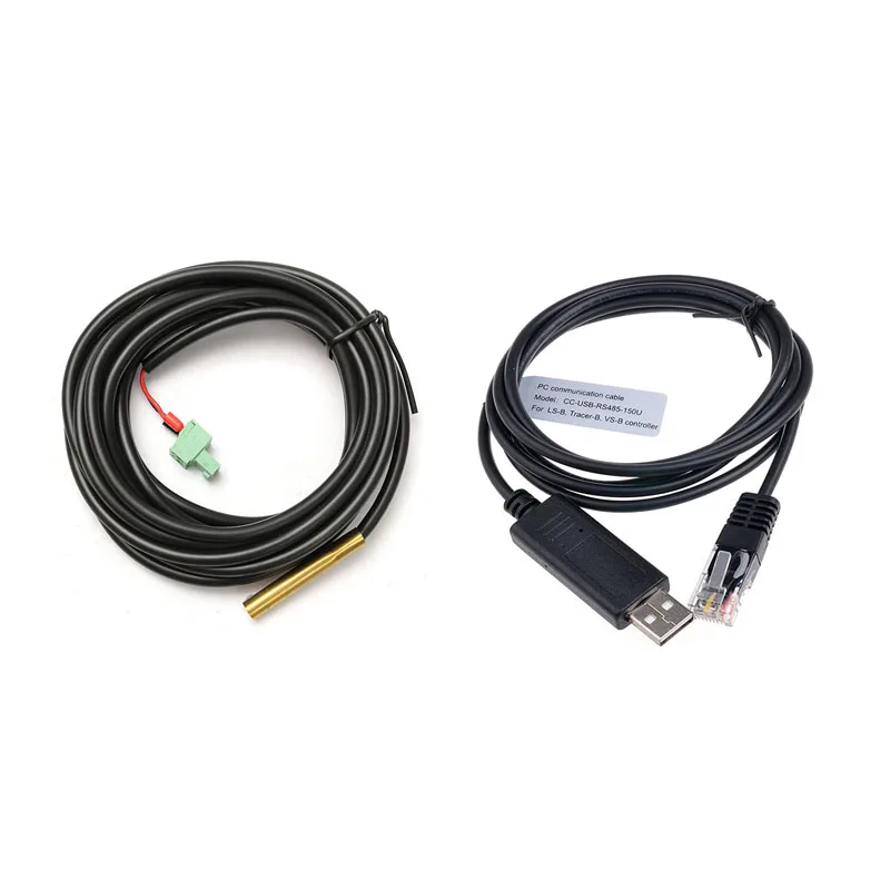 Датчик температуры RTS300R47K3.81A + Коммуникационный CC-USB-RS485-150U USB к ПК RS485 для