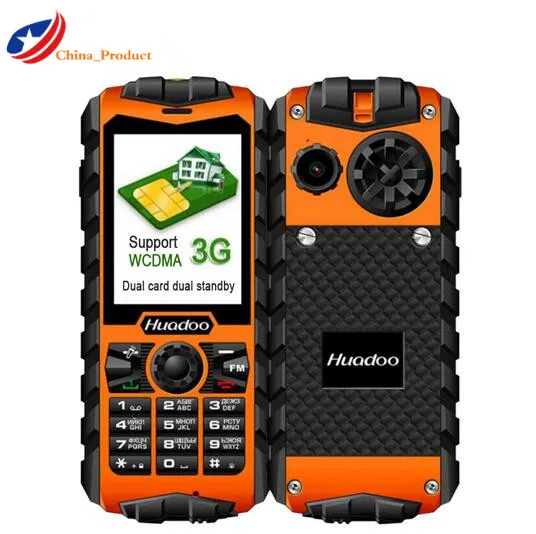 Gift Huadoo H3 IP68 Waterproof Shockproof 3G mobile phone Dual SIM Big speaker outdoor Elder people