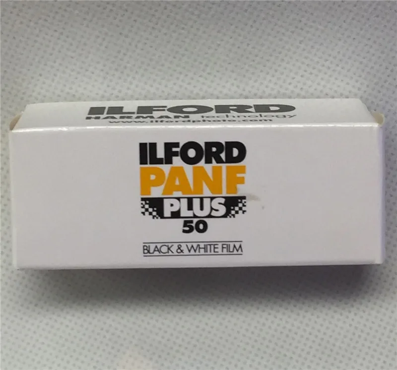 5 X Ilford PANF Plus 50 черно-белая пленка 120 среднего формата рулонная пленка