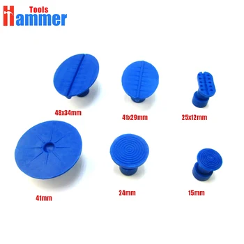 

PDR KING Paintless Dent Repair NylonTabs Hail Removal 6Pcs Blue
