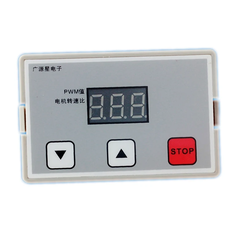 Цифровой дисплей 0 ~ 100% Регулируемый DC 12V 24V 5A 120W ШИМ контроллер скорости двигателя