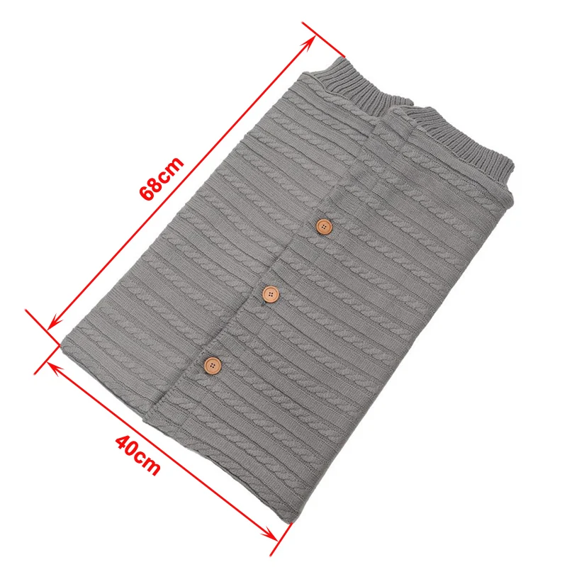 Carrinho de Bebê Bolsa de Dormir e Carrinho de Criança Dormirsacks para Footmuff Luvas Recém-nascidos Tricô Outono Inverno Quente Swaddle Wrap Slaapzak 22 inverno quente sleepsacks para footmuff swaddle wrap slaapzak