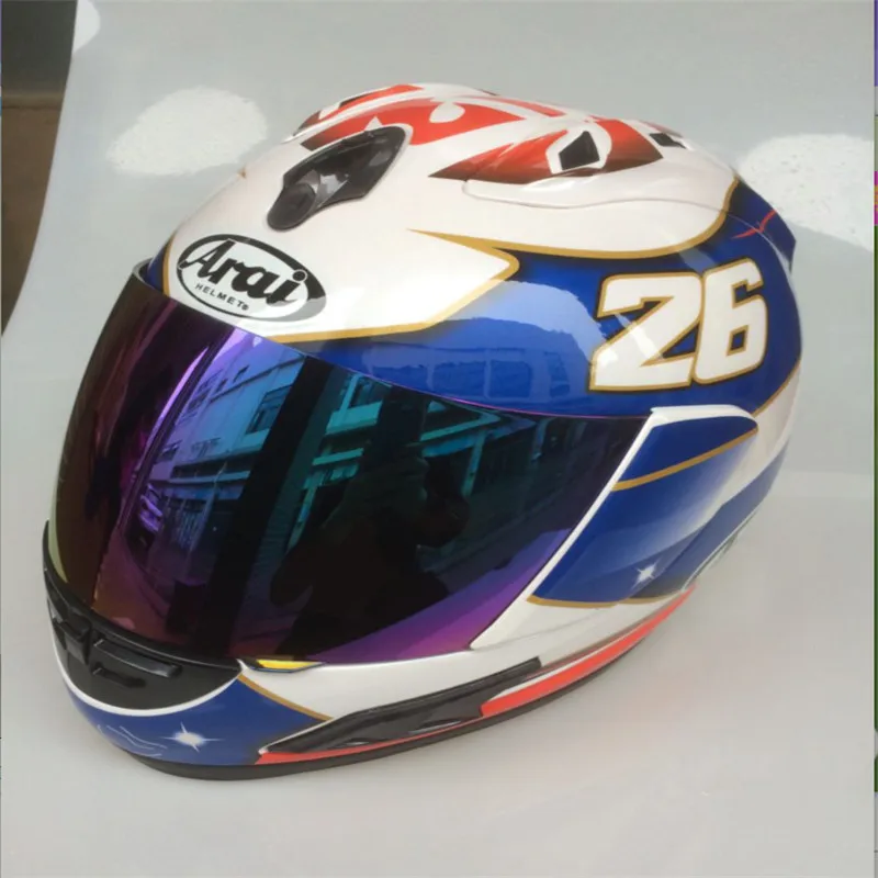 ARAI RX-7X LE шлем мотоциклетный шлем RX-7 EU/CORSAIR-X US IOM TT Полнолицевой мотоциклетный шлем