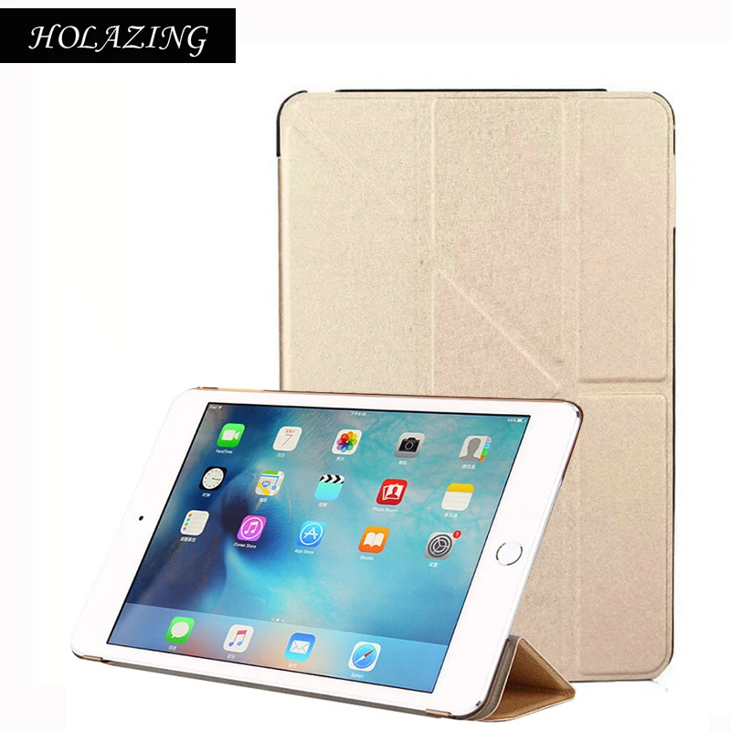 HOLAZING многоразовый смарт-чехол из искусственной кожи для iPad Mini 2 3 Магнитный Авто
