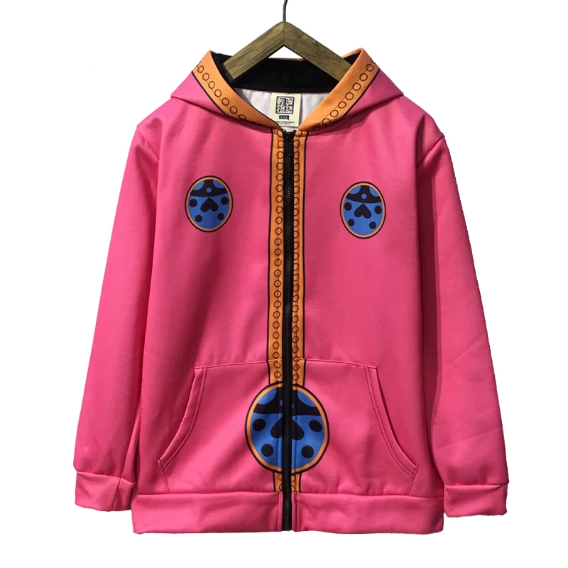 

JOJO'S BIZARRE ADVENTURE Bruno Bucciarati Giorno Giovanna Cosplay Costume Anime Hoodie Jacket