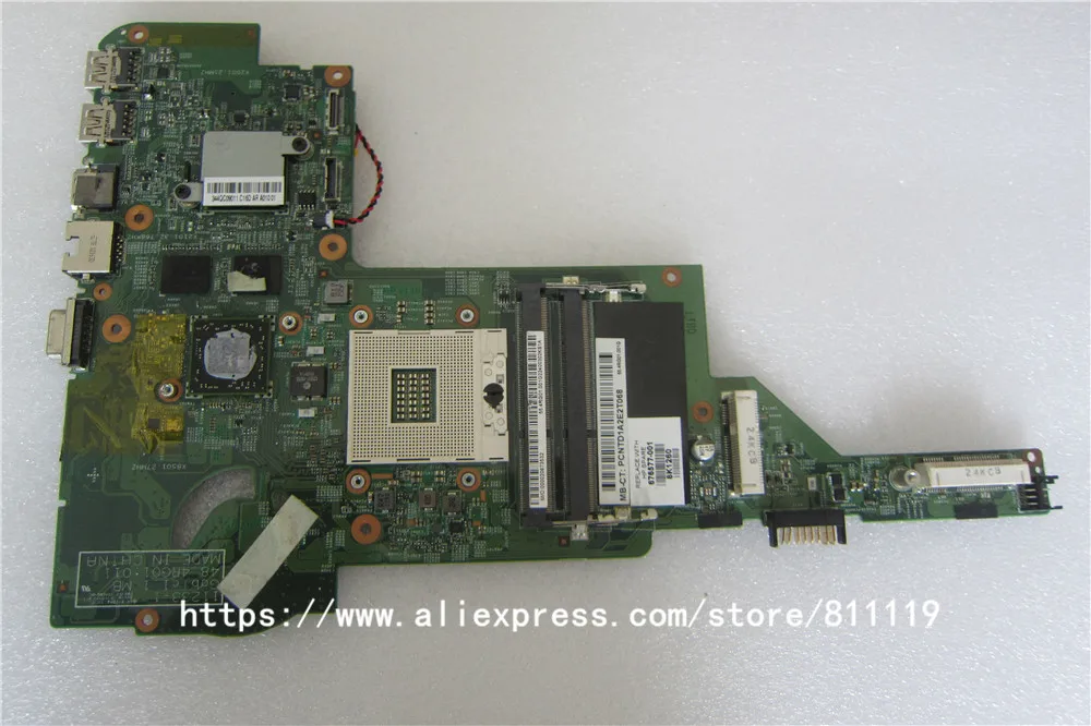 

free shipping Working 676577-001 For HP DM4 DM4-3000  motherboard 11233-1 48.4RG01.011 with 216-0833018 GPU Onboard DDR3
