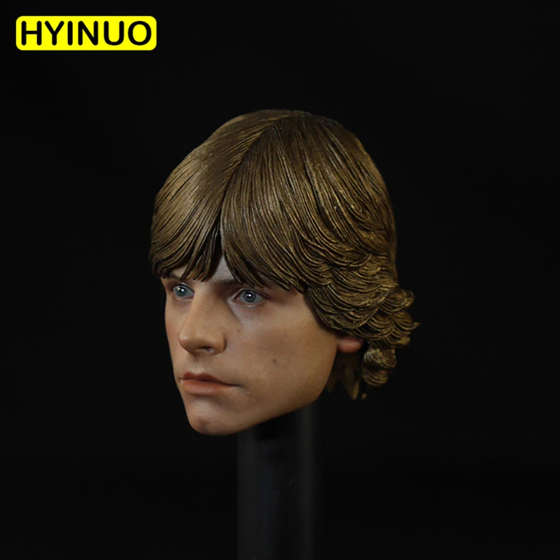 

1/6 Scale Star Wars: Episode IV- A New Hope Luke Skywalker Mark Hamill Head Sculpt Headplay for 12" Action Figure Body Doll Toys