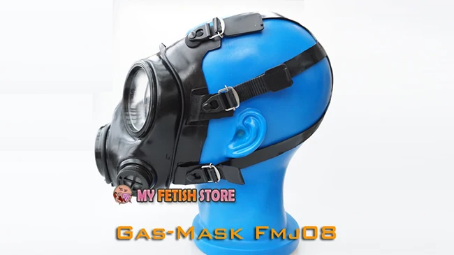 FMJ08-1) роскошные настроить ручной работы Латекс резиновая газ Фетиш маска одежда