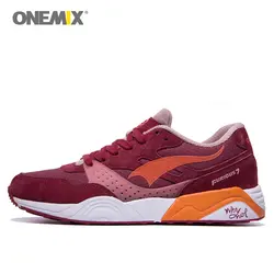 Onemix/фирменные оригинальные спортивные женские кроссовки для бега; кроссовки для женщин; спортивные кроссовки в стиле ретро; прогулочный