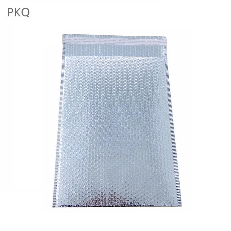 Wholesale 100pcs/lot 6 Sizes Silver Aluminium Foil Plastic bubble