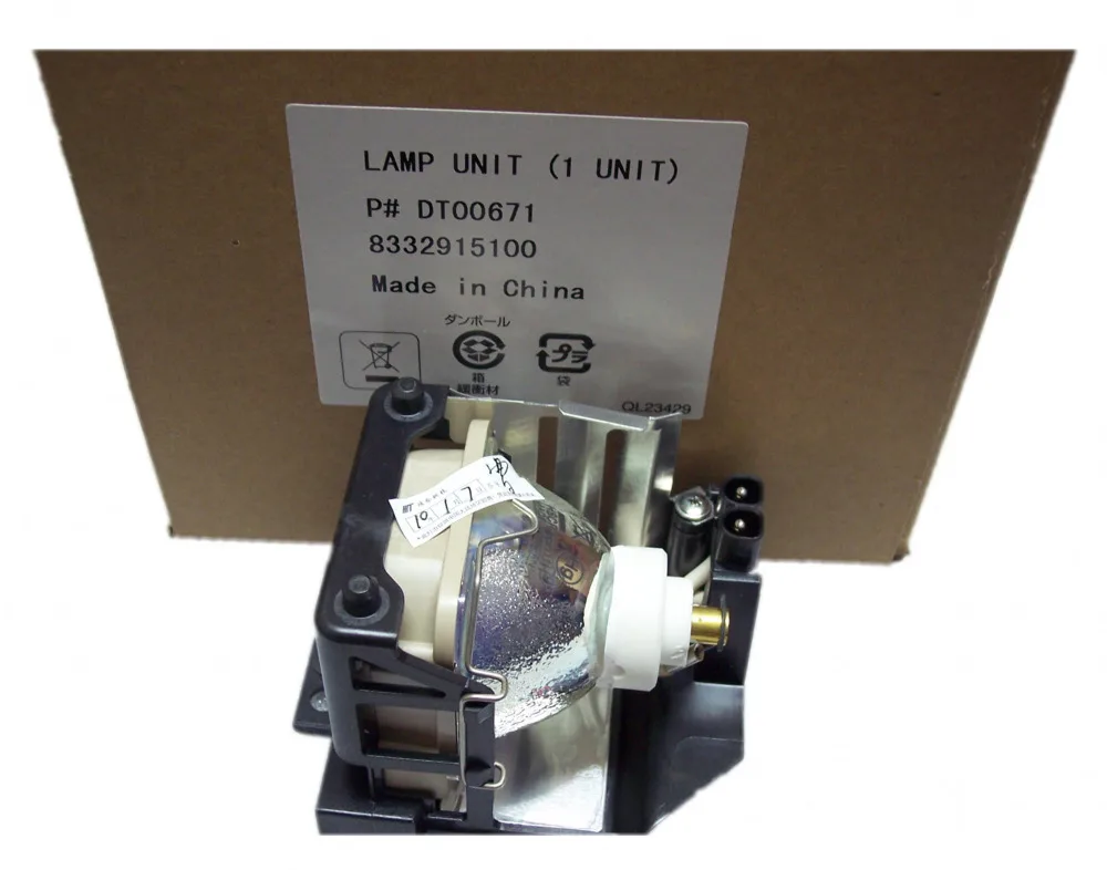 

DT00671 ORIGINAL Projector Lamp WITH HOUSING for hitachi CP-X335 / CP335 / 345 / X340 / X3350 / X3400 / X3450 free shipping