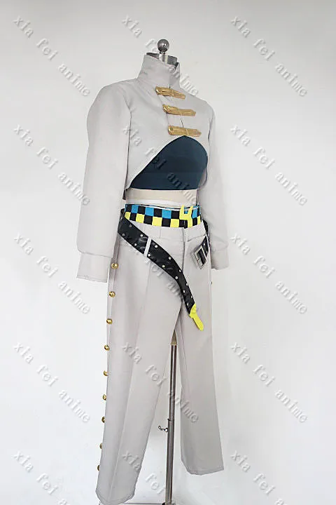JoJo невероятное приключение Косплэй костюм кисибэ Рохан Платье для косплея