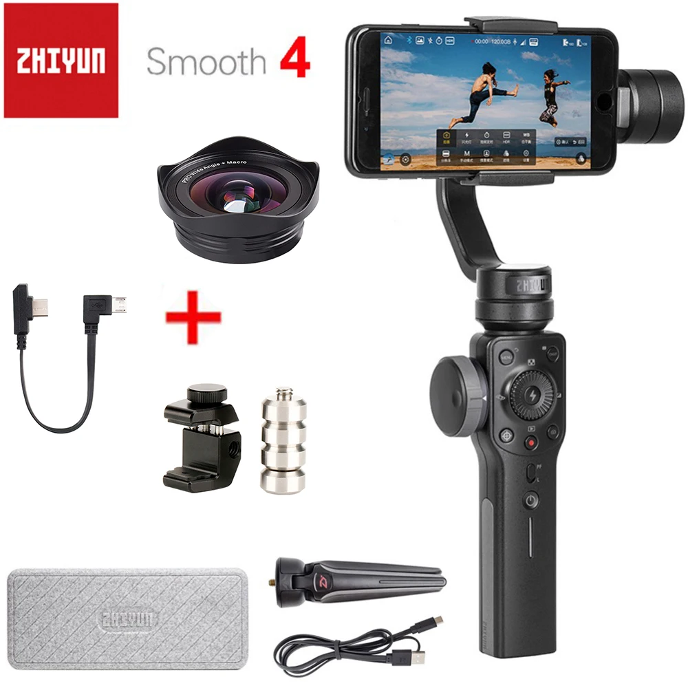  Zhiyun Smooth 4 3-Axis Handheld Smartphone Gimbal Stabilizer Counterweight for Balancing Phone Lens