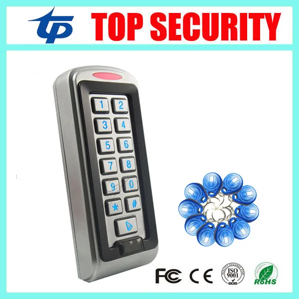 

IP68 waterproof out door use RFID card door access controller 125KHZ ID EM card standalone single door access control reader