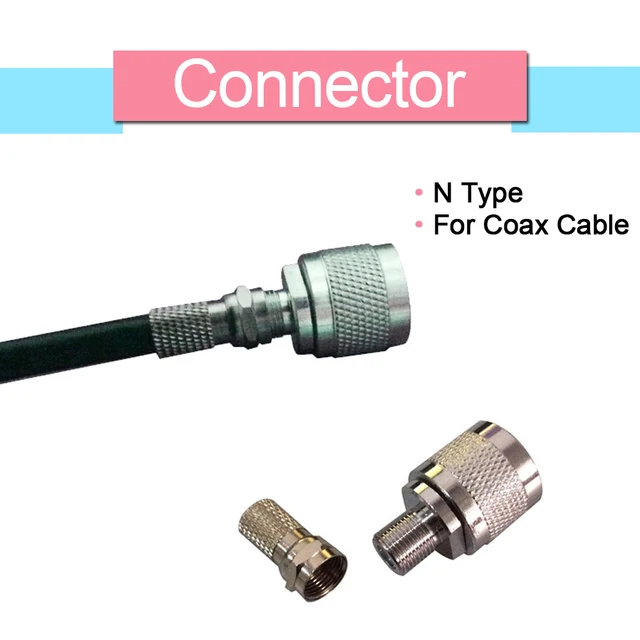 RG6 Coaxial Cable N Male Connector for Mobile Cell Phone Signal