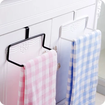 

vanzlife kitchen multi-purpose single-pole door back style towel rack cabinets incognito free nail rack rag hanging debris