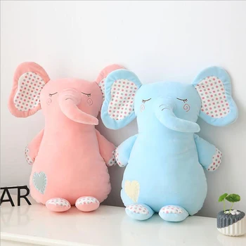 

New Style Lovely Small Elephant Plush Toy Stuffed Animal Doll Plush Pillow Creative Gift Send to Children