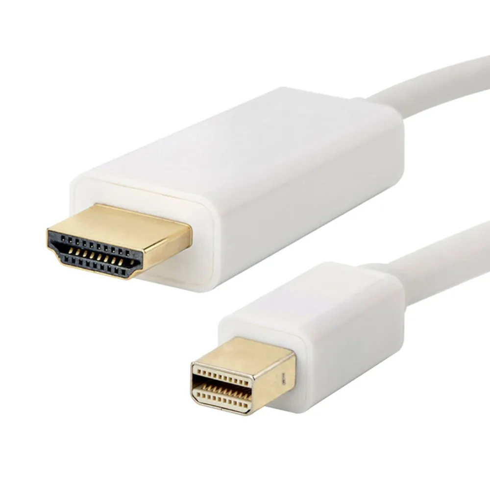 SOONHUA мини дисплей порт HDMI кабель Thunderbolt HDMI конвертер мини кабель DP-HDMI адаптер 4K 1080P для MacBook Pro