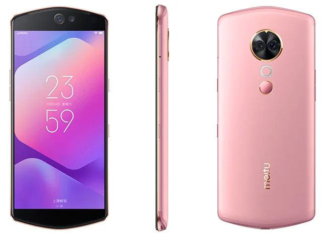 Meitu T9 6,0" полноэкранный Snapdragon 660 Восьмиядерный Android 8,1 QuickCharge отпечаток пальца разблокировка лица камеры мобильный телефон HIFI