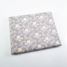 Хлопковая ткань с цветочным принтом, Лоскутная Ткань для рукоделия, шитье, стеганное одеяло, жировые кварталы, материал для Текстиль для дома, материал