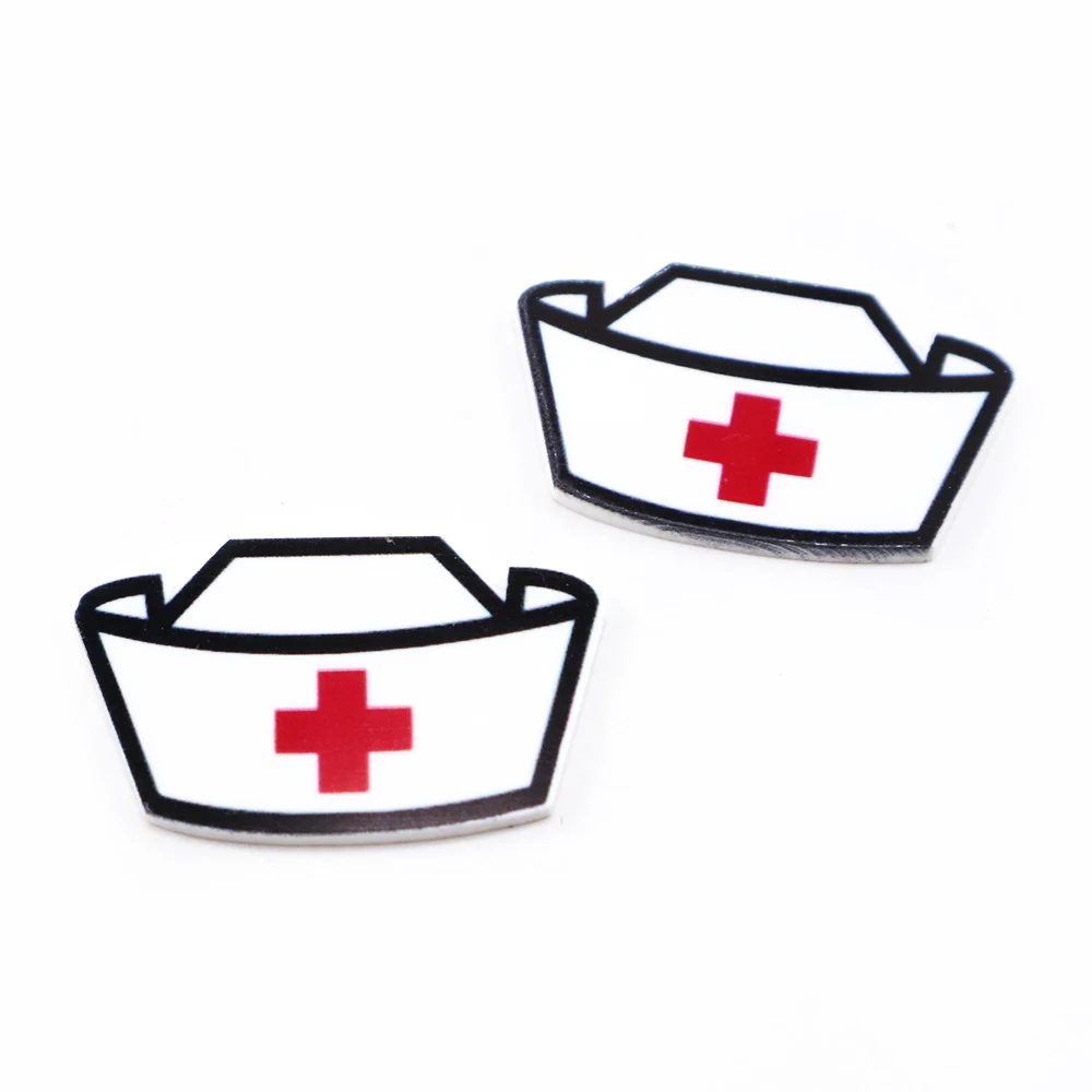 

david angie 5pieces letter nurses heart Flat Back Resin Acrylic,DIY Decoration Crafts Accessories,DIY handmade Materials,5Yc3661