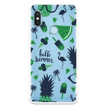 

Stand case costume drawing Hello Summer Blue WP007 for Xiaomi Note Redmi 5/Pro