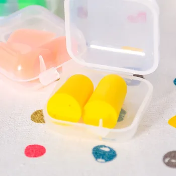 

5Pairs comfort earplugs noise reduction Foam Soft Ear Plugs box-packed Earplugs Protective for sleep slow rebound earplugs