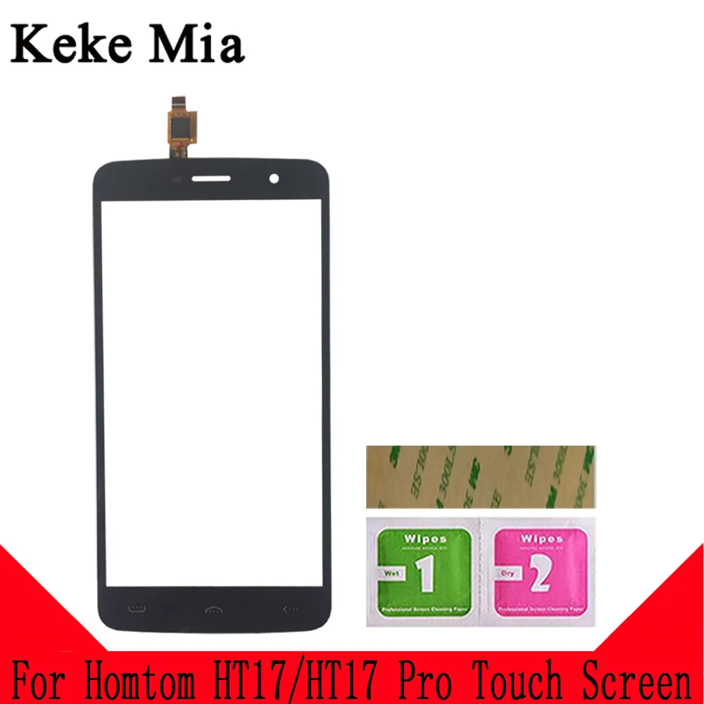 Keke Mia 5," для HOMTOM HT17 сенсорный экран планшета для HT17 Pro Сенсорная панель Сенсорный экран сенсор спереди стекло клей+ салфетки