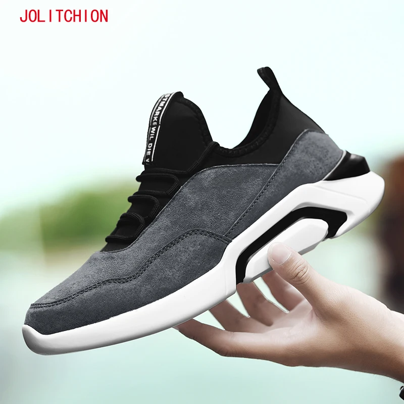 

2018 Spring Casual Shoes Men High Quality Suede Fashion MD Sole Sneakers Light Soft Male Shoes Sapato Masculino Shoes Footwear