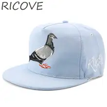 Бейсбольная Кепка с вышивкой птицы, бейсболка в стиле хип-хоп, бейсболка с плоской подошвой, летняя уличная Кепка, модная Регулируемая Повседневная Кепка для мужчин и женщин, шляпы для влюбленных
