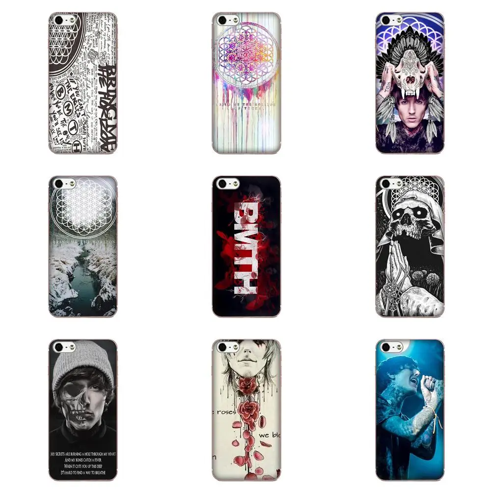 Bmth череп голова принести мне Горизонт для Huawei P7 Honor 4C 5A 5C 5X 6 6C 6A 6X 7 7X 8 9 V8 V10 Y3II Y5II Y6II G8