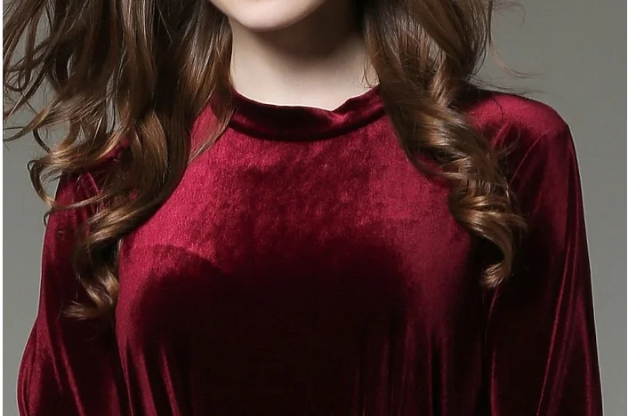 2017 New Autumn Winter Dress Women Plus Size Velvet Lace Stitching Long Vintage Elegant Robe Elbise Office Casual Dress 2017 New Autumn Winter Dress Women Plus Size Velvet Lace Stitching Long Vintage Elegant Robe Elbise Office Casual Dress