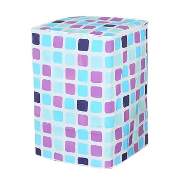 

1pcs Washing Machine Covers Dustproof Waterproof Practical Grides Pattern Durable Covers for Washing Machine Use Family Life