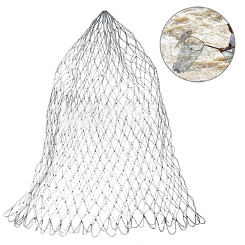 

Nylon Fishing fishing trackle Collapsible Rhombus Mesh Hole 3Sizes Depth Folding Dip Net