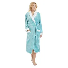 Размер 5XL, плюш, зима, удлиненный теплый плюшевый халат, пэтчворк, для сна, длинный рукав, пальто, пижама, Mujer C