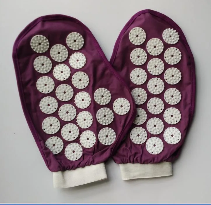 2 pcs/lot Acupuncture Massage Gloves Hand Hold Fully Body Massager Acupressure Spike Needle Stress Pain Relief GLove 2 pcs/lot Acupuncture Massage Gloves Hand Hold Fully Body Massager Acupressure Spike Needle Stress Pain Relief GLove