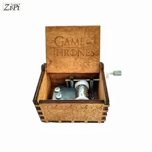 Game of Thrones Hand Engraved Wooden Music Box theme song gift for Chirstmas happy birthday gift new year gift children gift