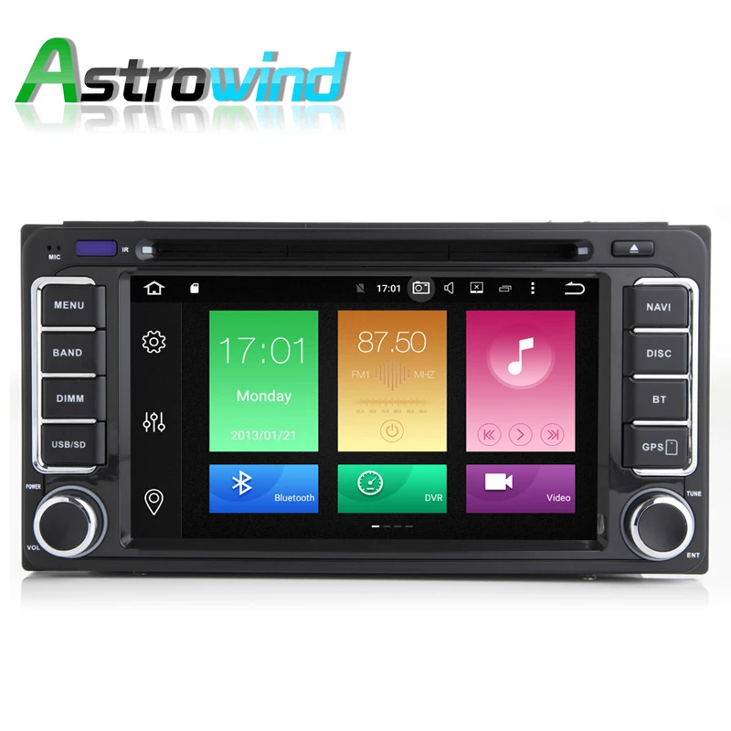 Top 4G RAM,32G ROM,Android 9.0 Car GPS Navigation System DVD Player Radio Stereo Media For Toyota Corolla Camry Rav4 Vios TPMS DAB+ 1