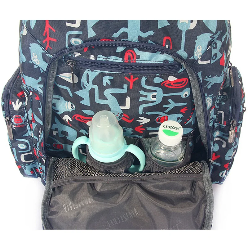 Vivissecret уникальный цветочный принт детские пеленки сумка дорожная коляска подгузник Мумия Материнство сумка рюкзак для мам детские сумки