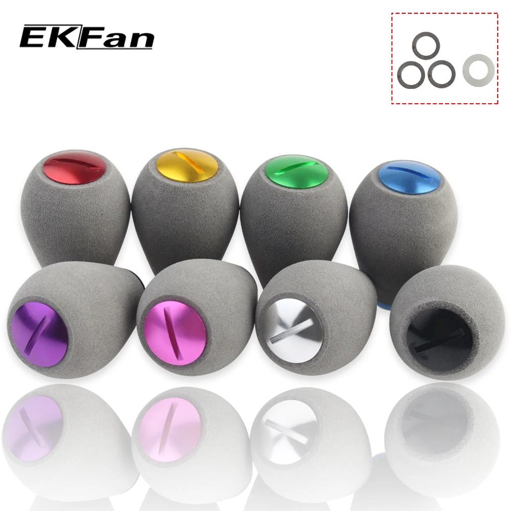 EKFan 1 шт. серая Рыболовная катушка из ЭВА ручки для подшипника 7Х4 х2 5 мм приманка