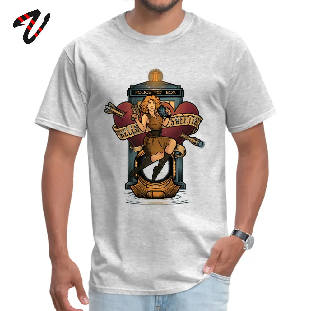Gone with the Wind Europe Tops & Tees Short Sleeve for Men 100% Cotton Fabric Fall Round Collar T-shirts Gift T Shirt Fitted Gone with the Wind -18236 grey